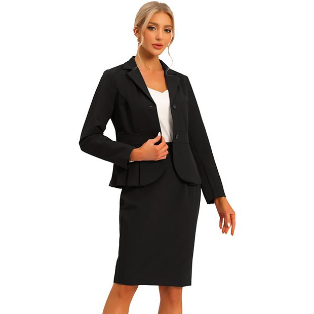 Peplum business hot sale suit