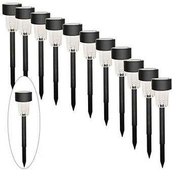 Maggift Solar Pathway Lights: Medium Group, Led Outdoor Lighting