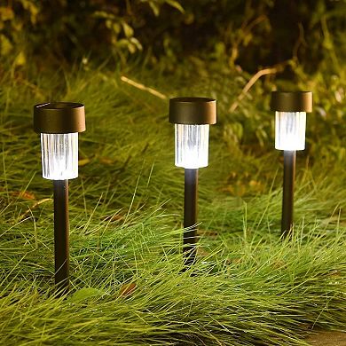 Maggift Solar Pathway Lights: Medium Group, Led Outdoor Lighting