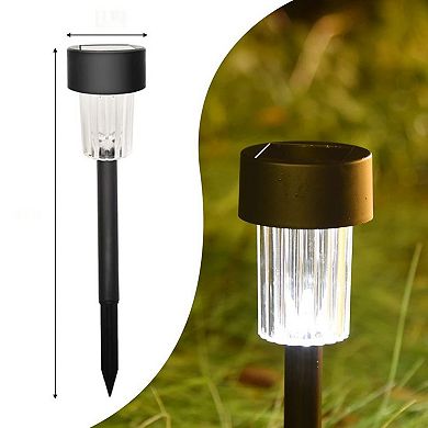 Maggift Solar Pathway Lights: Medium Group, Led Outdoor Lighting