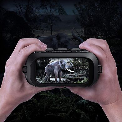 GTHUNDER 32GB FHD 1080P Digital Night Vision Binocular - Total Darkness Surveillance