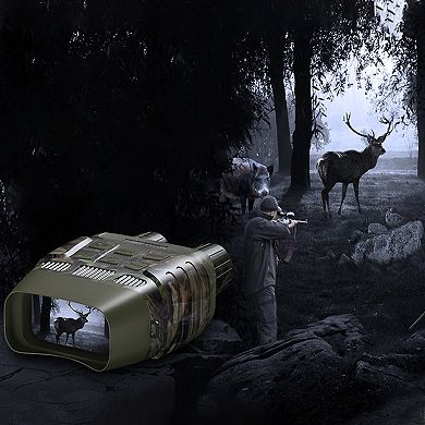 GTHUNDER 32GB FHD 1080P Digital Night Vision Binocular - Total Darkness Surveillance