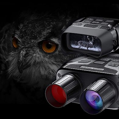 GTHUNDER 32GB FHD 1080P Digital Night Vision Binocular - Total Darkness Surveillance