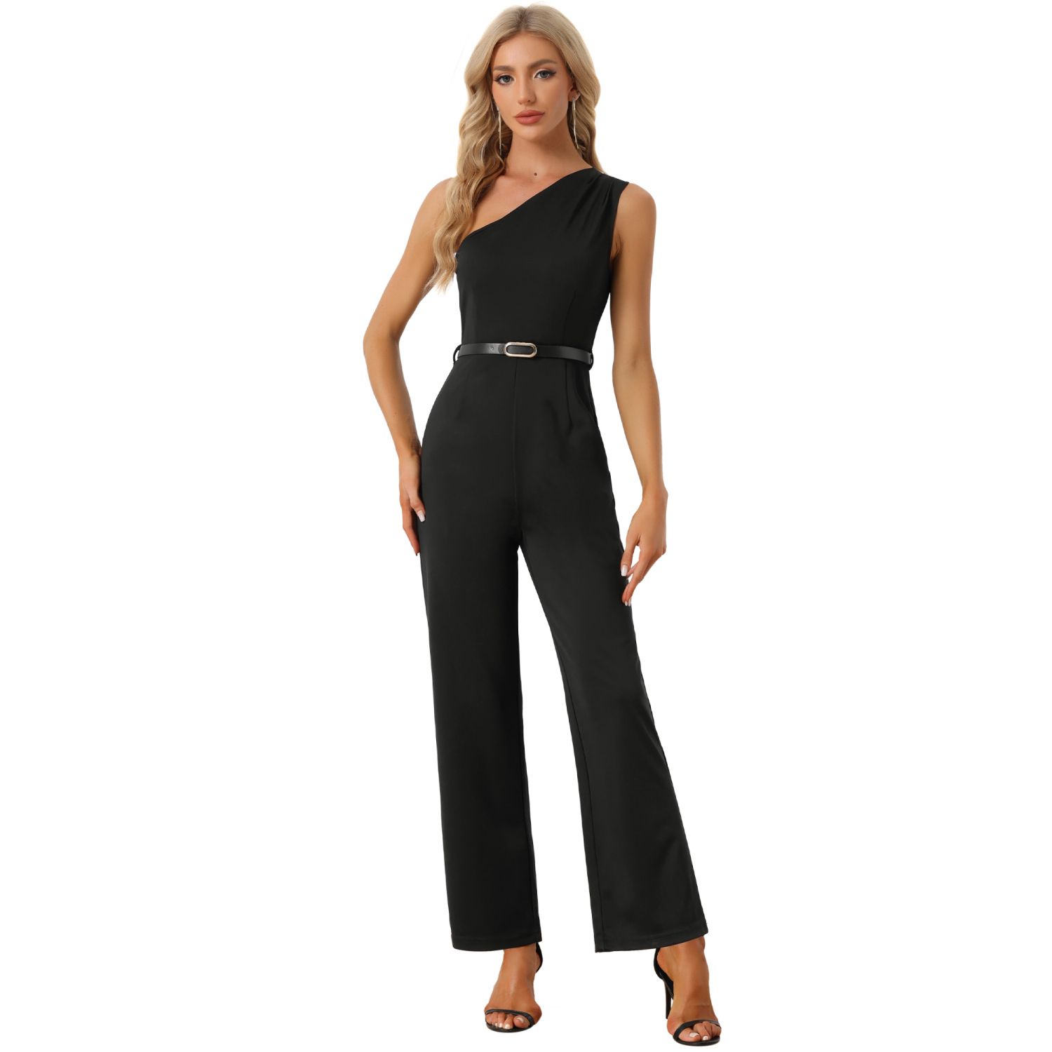 Women's J. Valdi Flowy Jumpsuit Swim Coverup