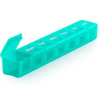 Sukuos Extra Large Weekly Pill Box, Medicine Organizer For Vitamins, Fish Oils & Supplements