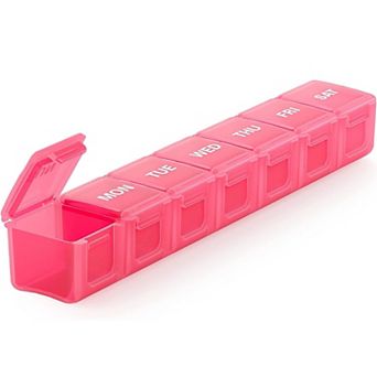 Sukuos Extra Large Weekly Pill Box, Medicine Organizer For Vitamins, Fish Oils & Supplements