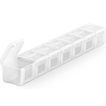 Sukuos Extra Large Weekly Pill Box, Medicine Organizer For Vitamins, Fish Oils & Supplements