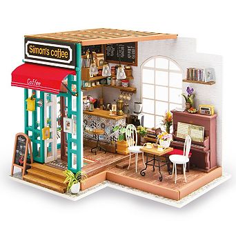DIY 3D House Puzzle - Simon's Coffee Shop 203 pc