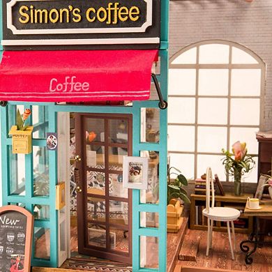 DIY 3D House Puzzle - Simon's Coffee Shop 203pcs