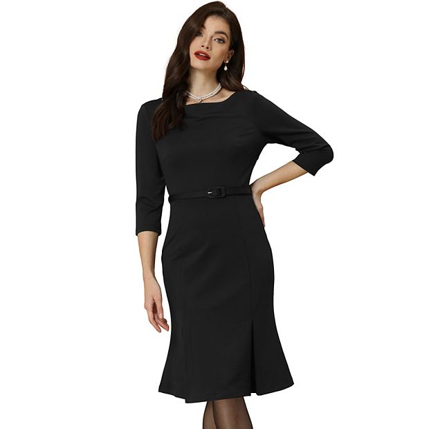 elegant midi dress formal Klaudyna