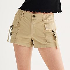 Kohls khaki cheap shorts womens