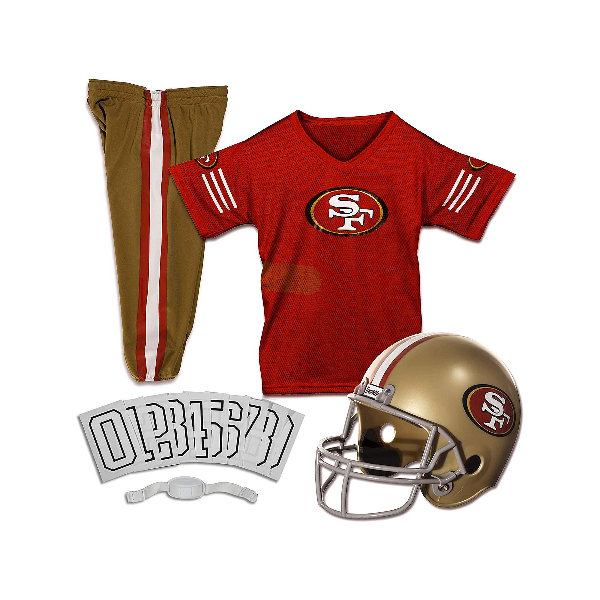 Franklin Sports San Francisco 49ers Football Uniform, Team