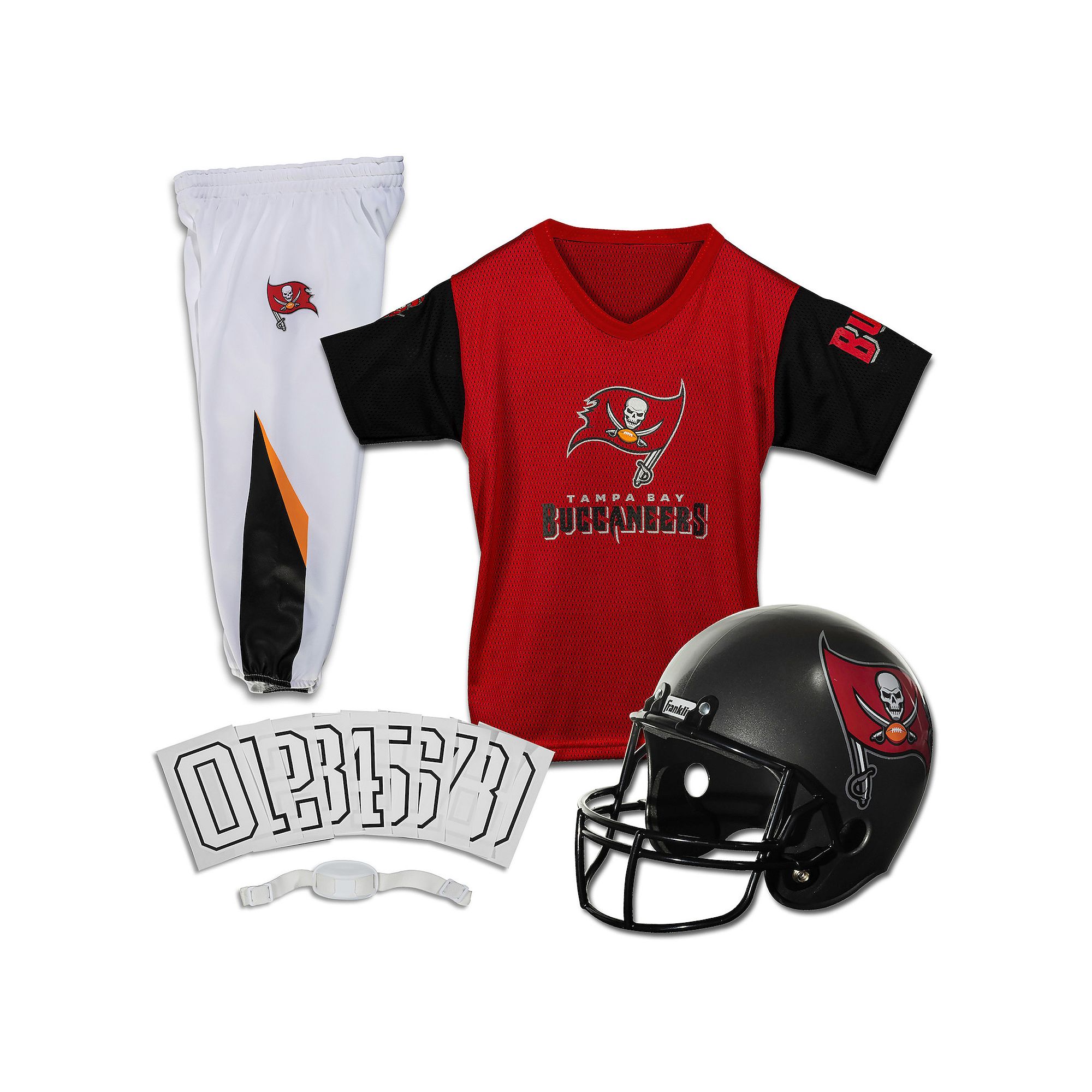 Franklin Sports Tampa Bay Buccaneers Football Uniform, Team