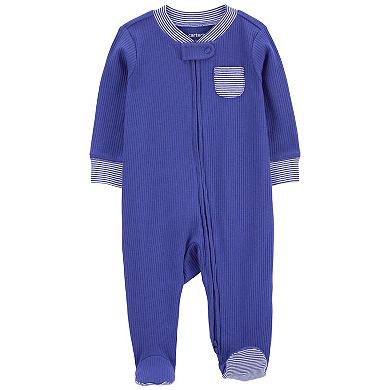 Baby Boy Carter's Striped 2-Way Zip Sleep & Play