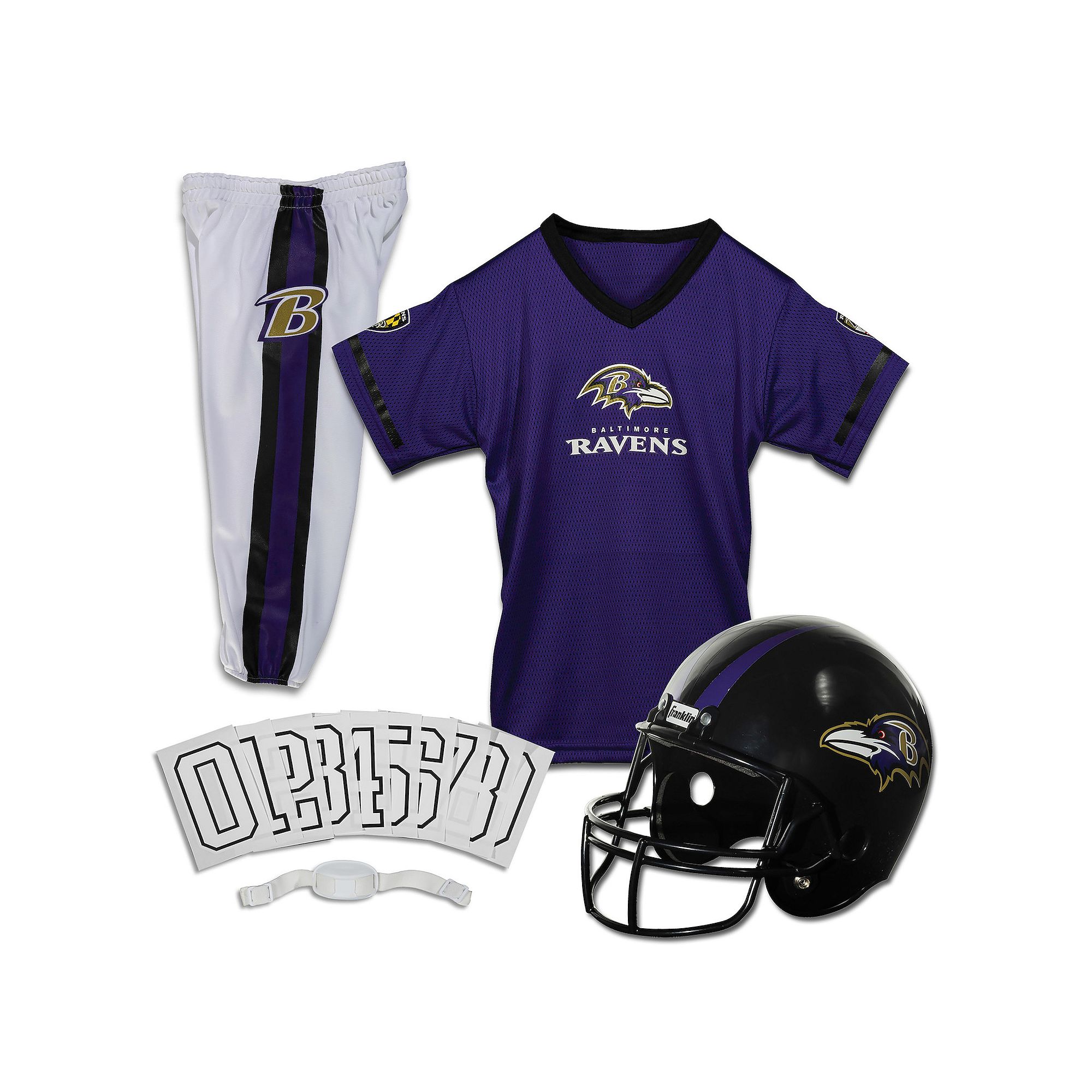 Franklin Sports Baltimore Ravens Football Uniform, Team