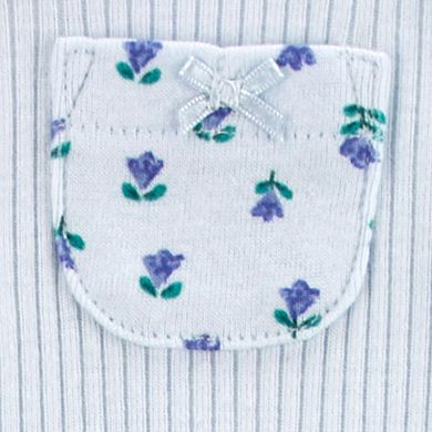Baby Girl Carter's Floral 2-Way Zip Thermal Sleep & Play