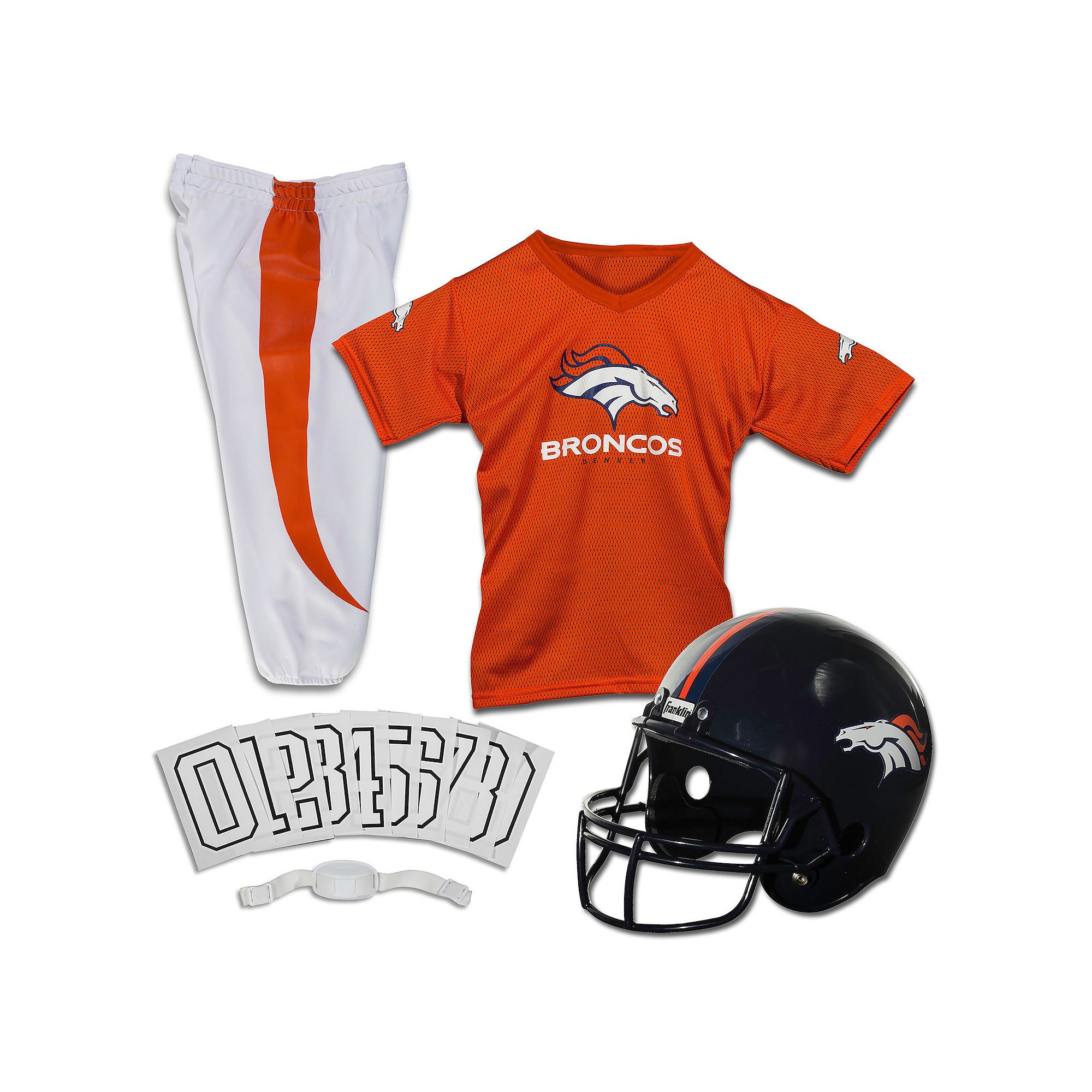 Franklin Sports Denver Broncos Football Uniform, Team
