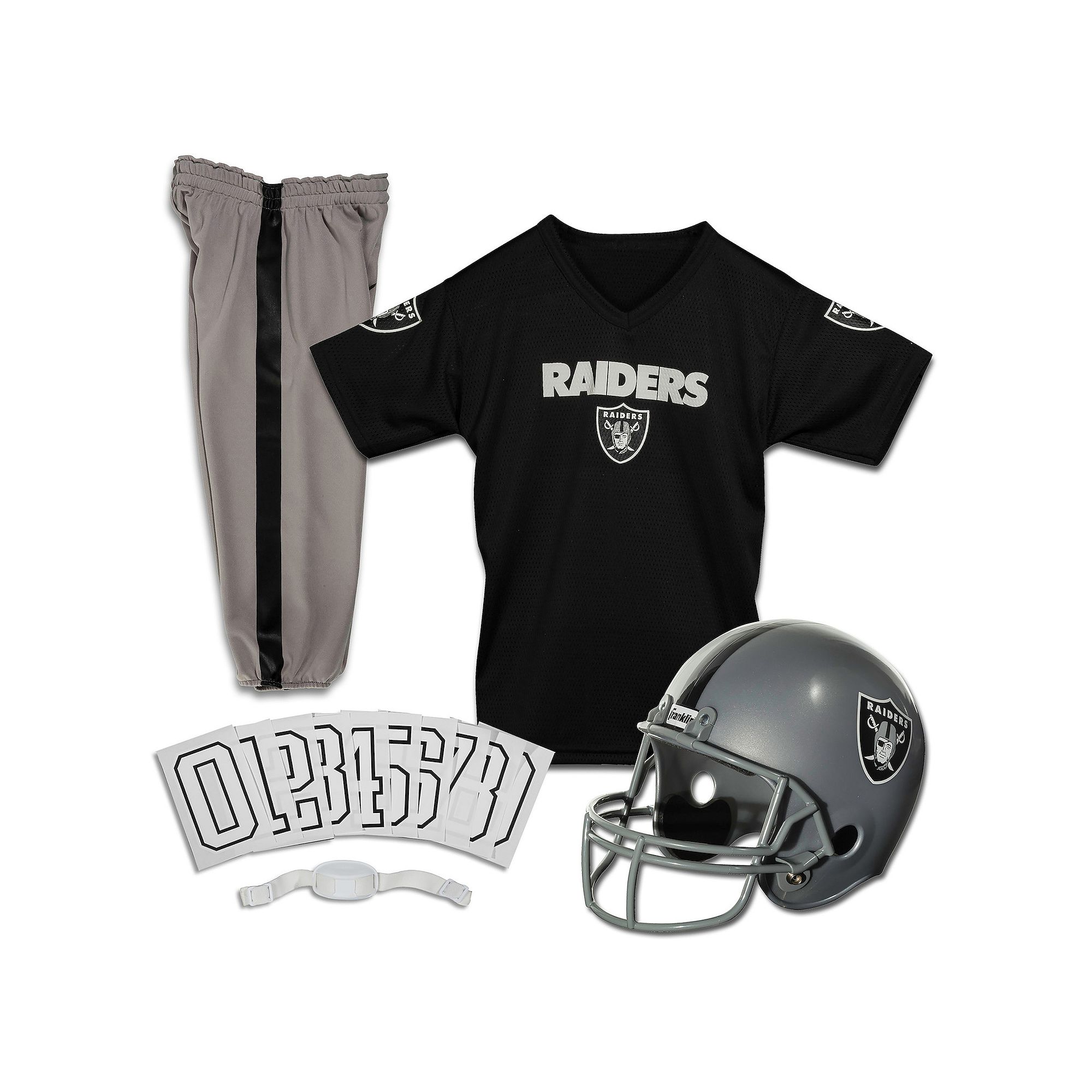 Franklin Sports Oakland Raiders Football Uniform, Team