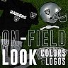 Franklin Oakland Raiders Football Uniform