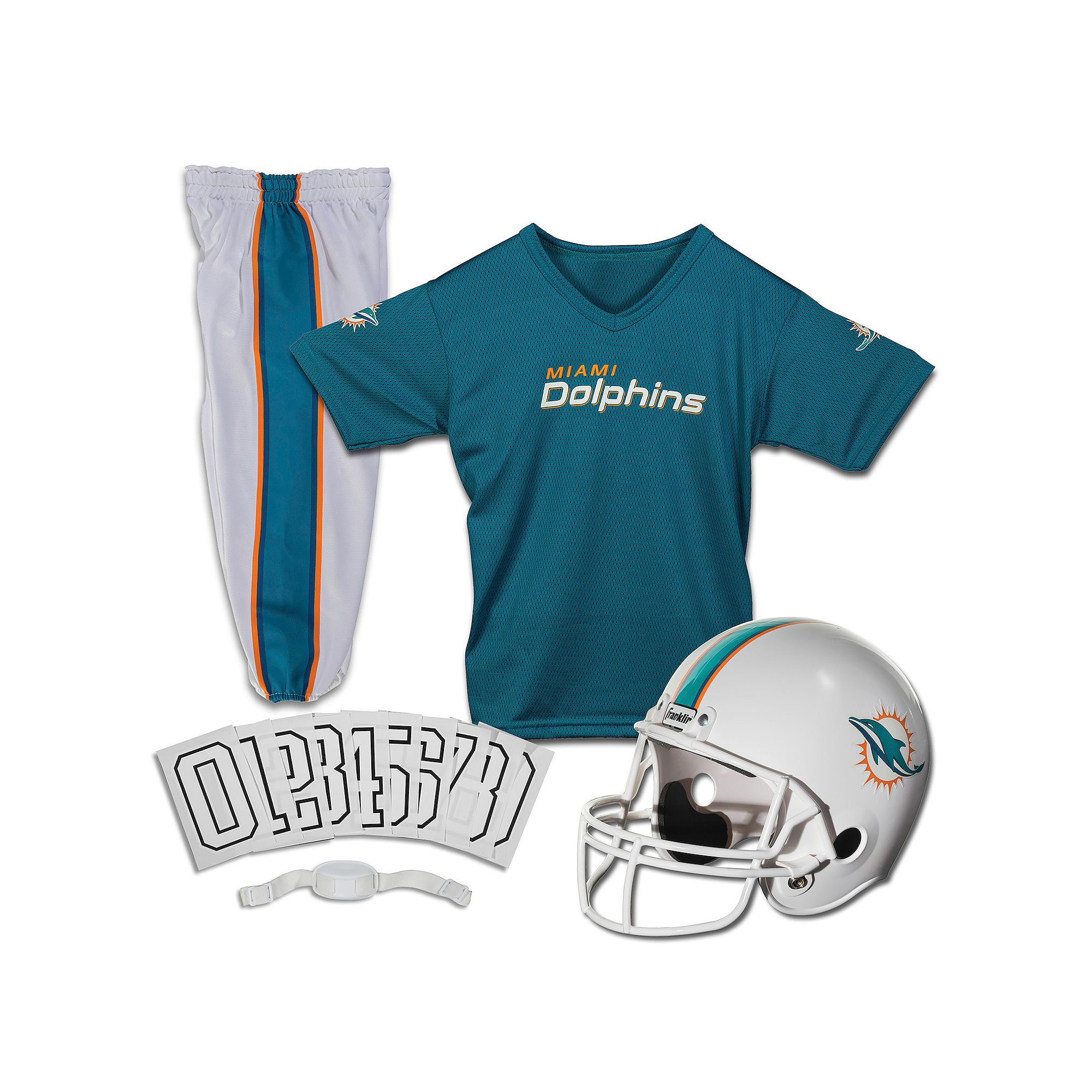 Franklin Sports Miami Dolphins Football Uniform, Team