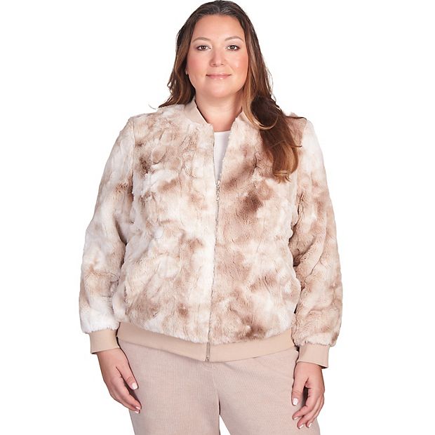 Kohls fluffy jacket hotsell