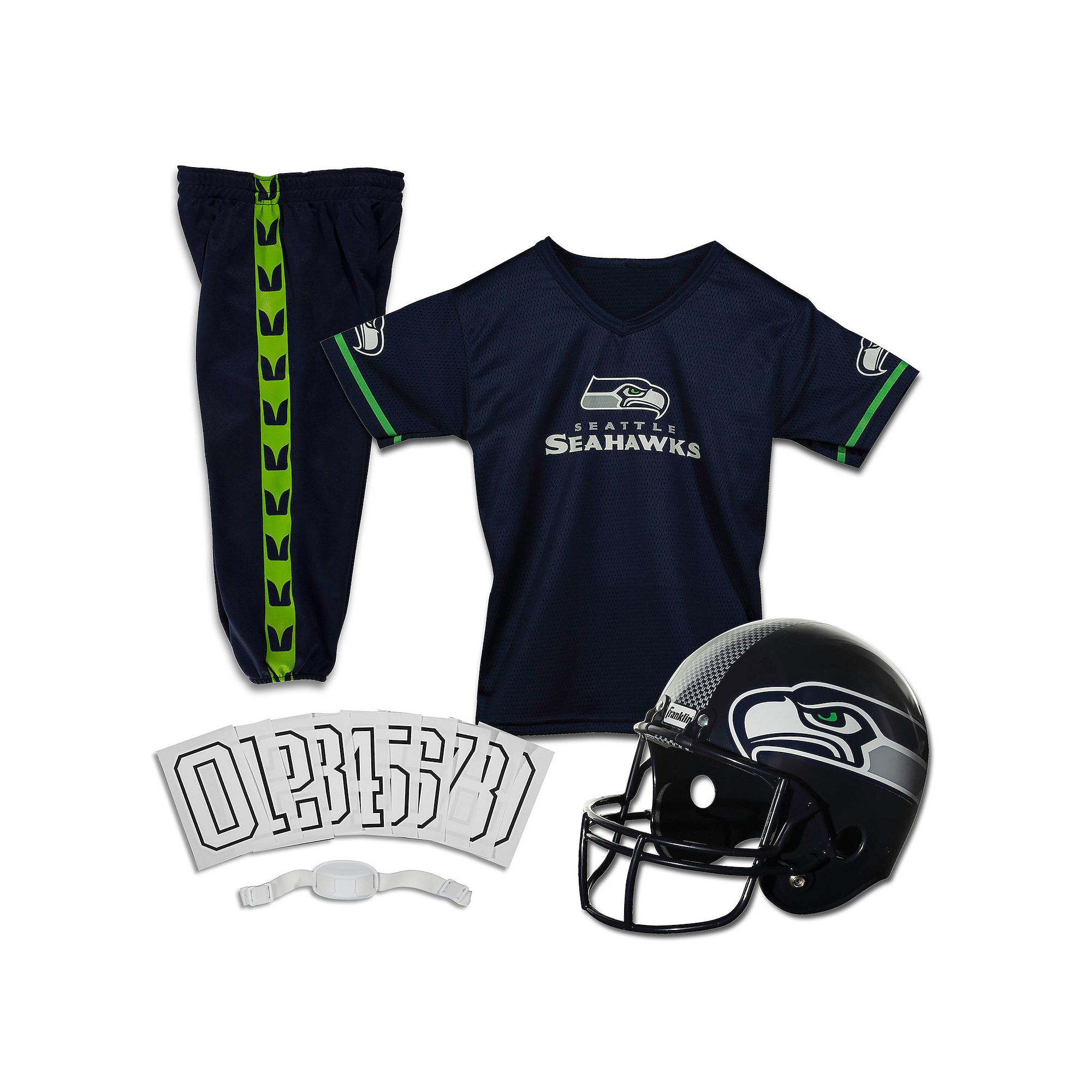 Franklin Sports Seattle Seahawks Football Uniform, Team