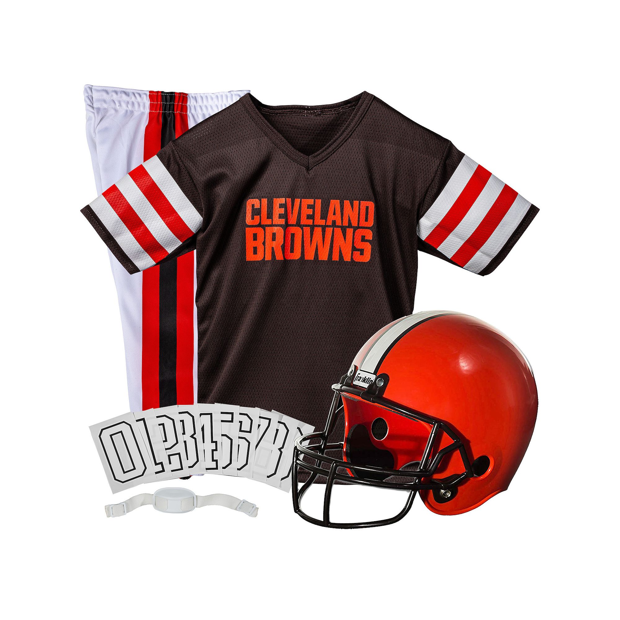 Franklin Sports Cleveland Browns Football Uniform, Team