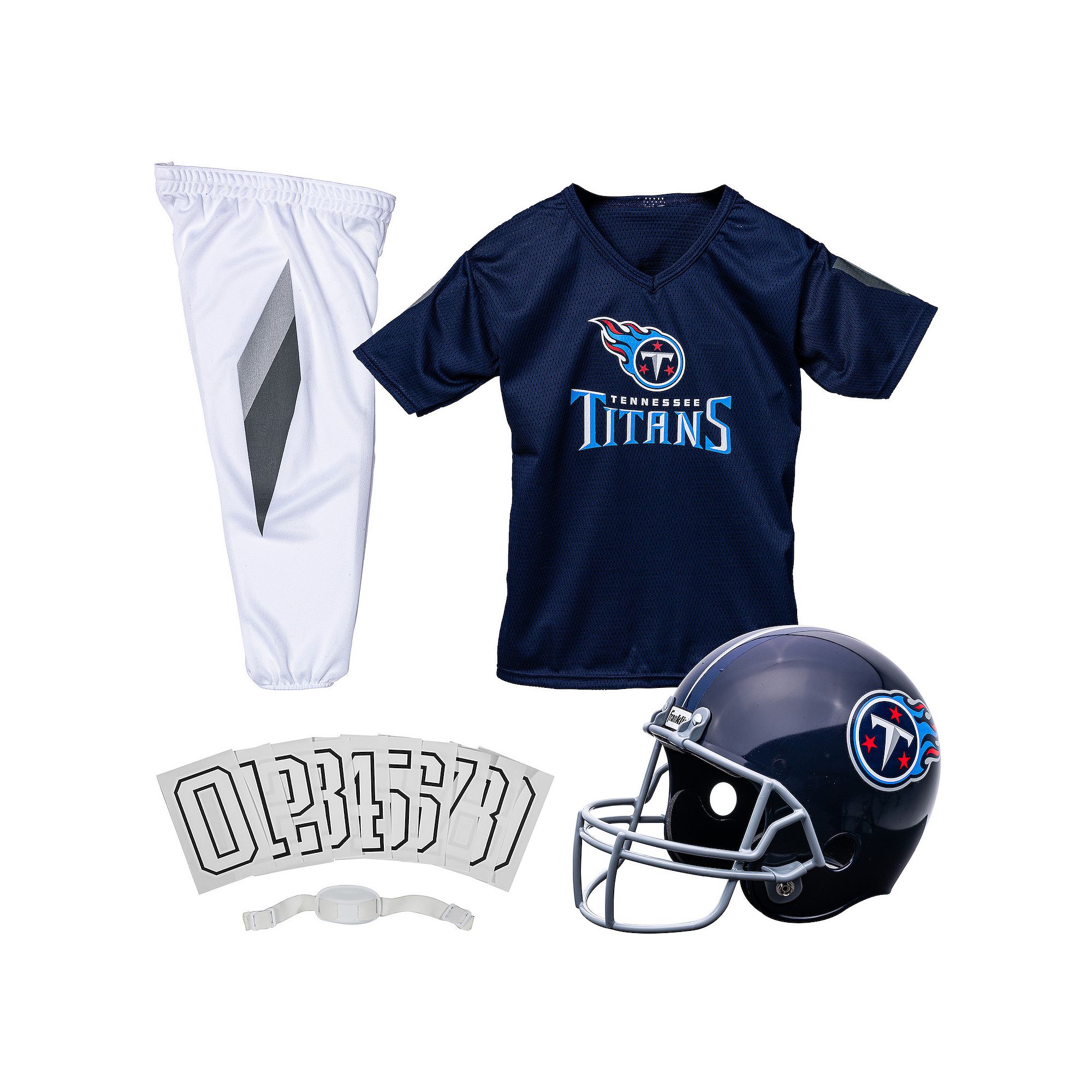 Franklin Sports Tennessee Titans Football Uniform, Team