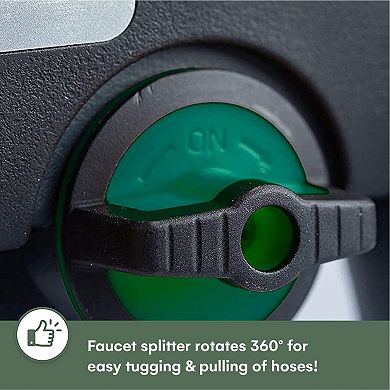 4 Way Garden Hose Splitter, Heavy Duty, Water Hose Manifold, Water Hose Splitter, Faucet Divider
