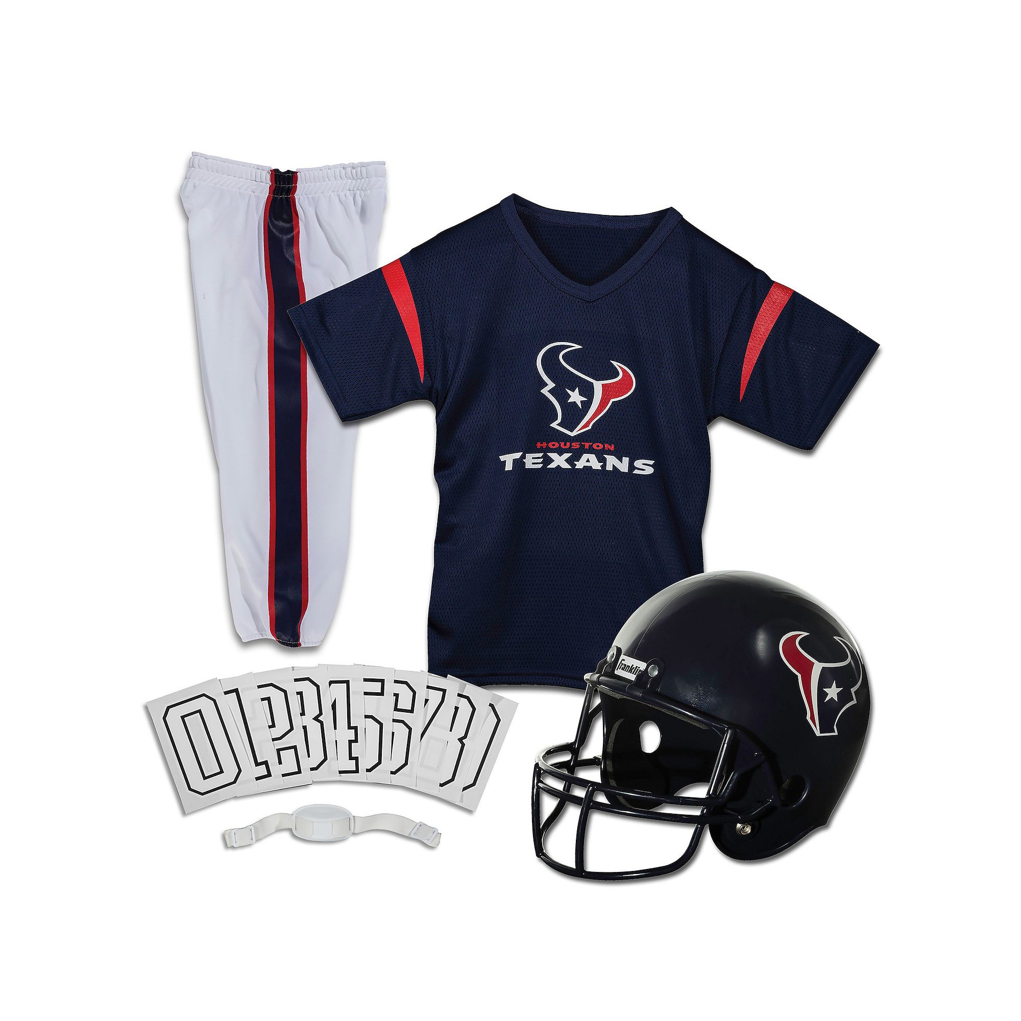 Franklin Sports Houston Texans Football Uniform, Team