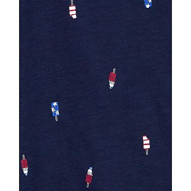 Boys 4-14 Carter's Popsicle Short Sleeve Button-Front Shirt