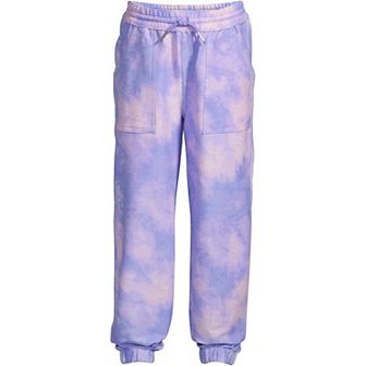 Girls 2-16 Lands' End Iron Knee Pull On Jogger Pants