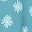 Floral Baltic Teal