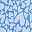 Tossed Hearts Blue