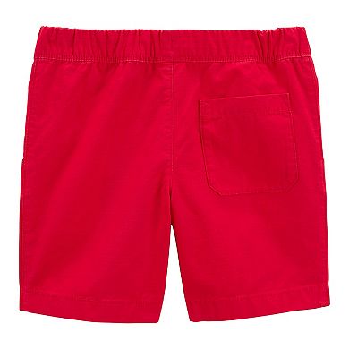 Boys 4-14 Carter's Pull-On Canvas Shorts