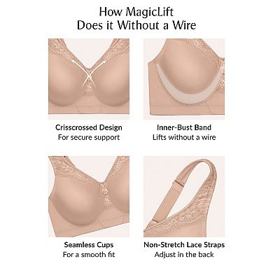 Women's Glamorise MagicLift Seamless Everyday Wirefree Bra