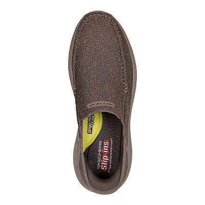 Men\'s Skechers, Slip-ins: Relaxed Fit: Parson - Ralven Slip-On - Size 13 Skechers Slip on Shoes for Men Hands Free Slip-Ins Relaxed  main image 4
