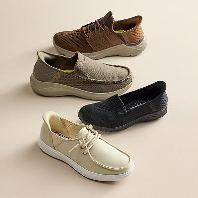 Skechers Hands Free Slip ins Relaxed Fit Garner Newick Men s Shoes