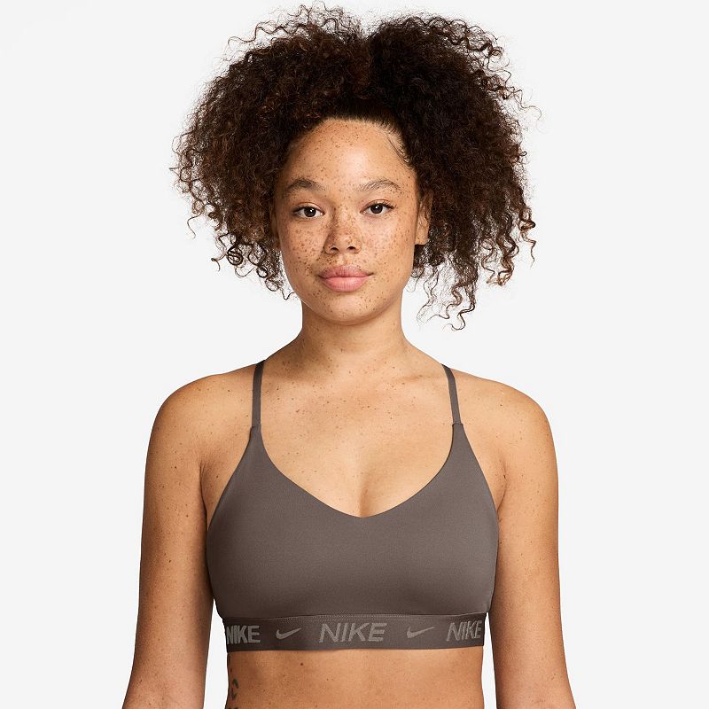 Nike Indy Light Support Padded Sports Bra, Women's, Size: Large, Ironstone