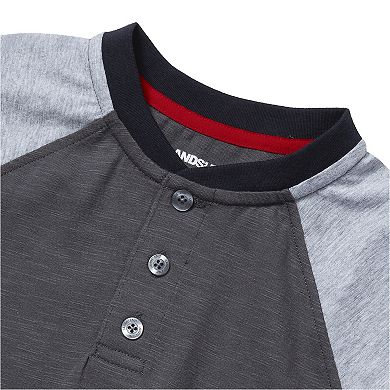 Boys 8-20 Husky Lands' End Henley Shirt