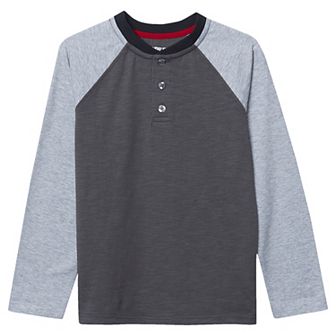 Boys 8-20 Husky Lands' End Henley Shirt