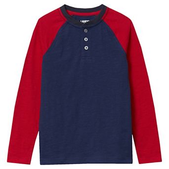 Boys 8-20 Husky Lands' End Henley Shirt