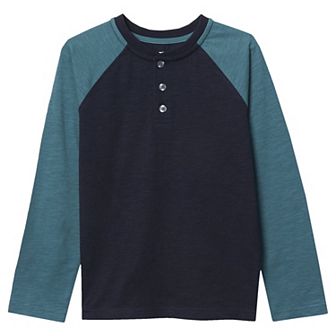 Boys 8-20 Husky Lands' End Henley Shirt