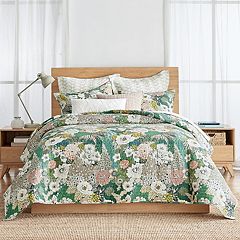 Levtex Home Simone Floral Quilt Set - Cotton