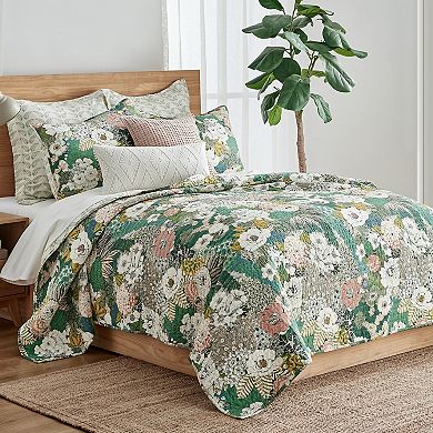 Levtex Home Bettina Floral Quilt Set