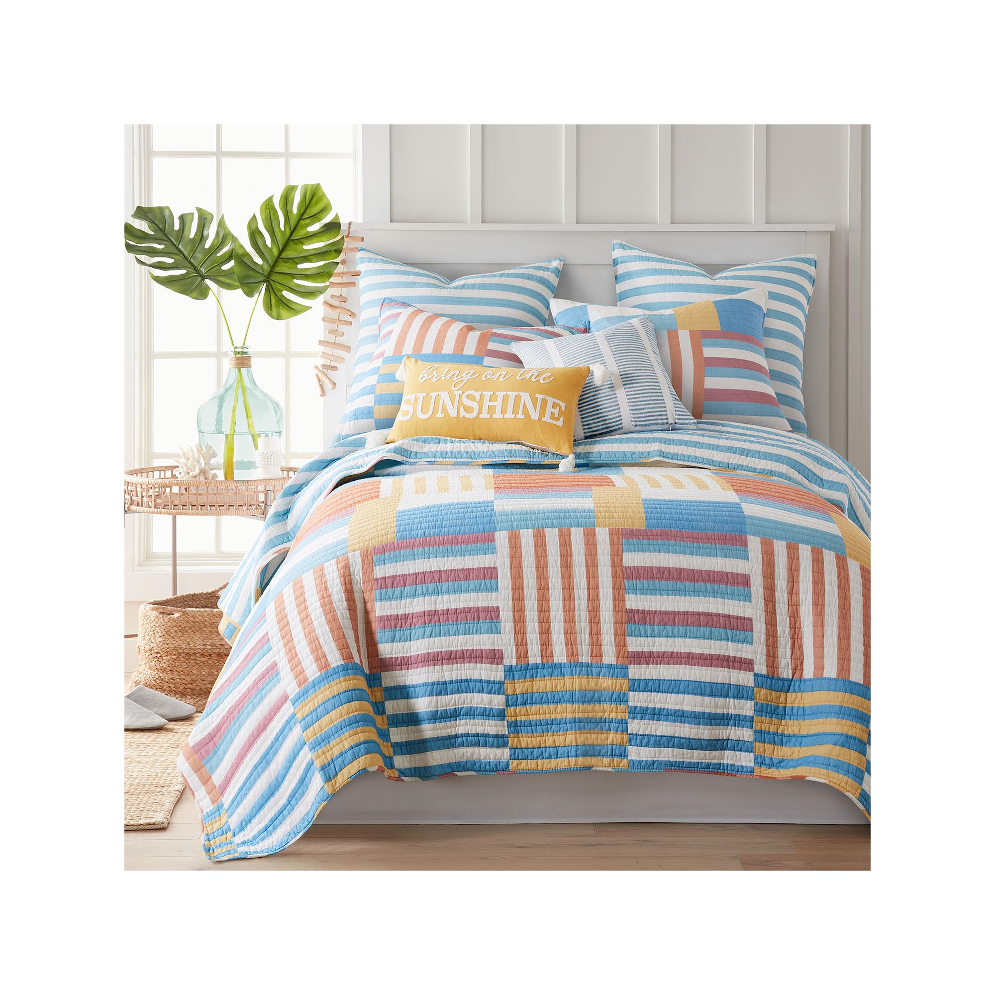 Levtex Home Sol Stripe Quilt Set, Multi