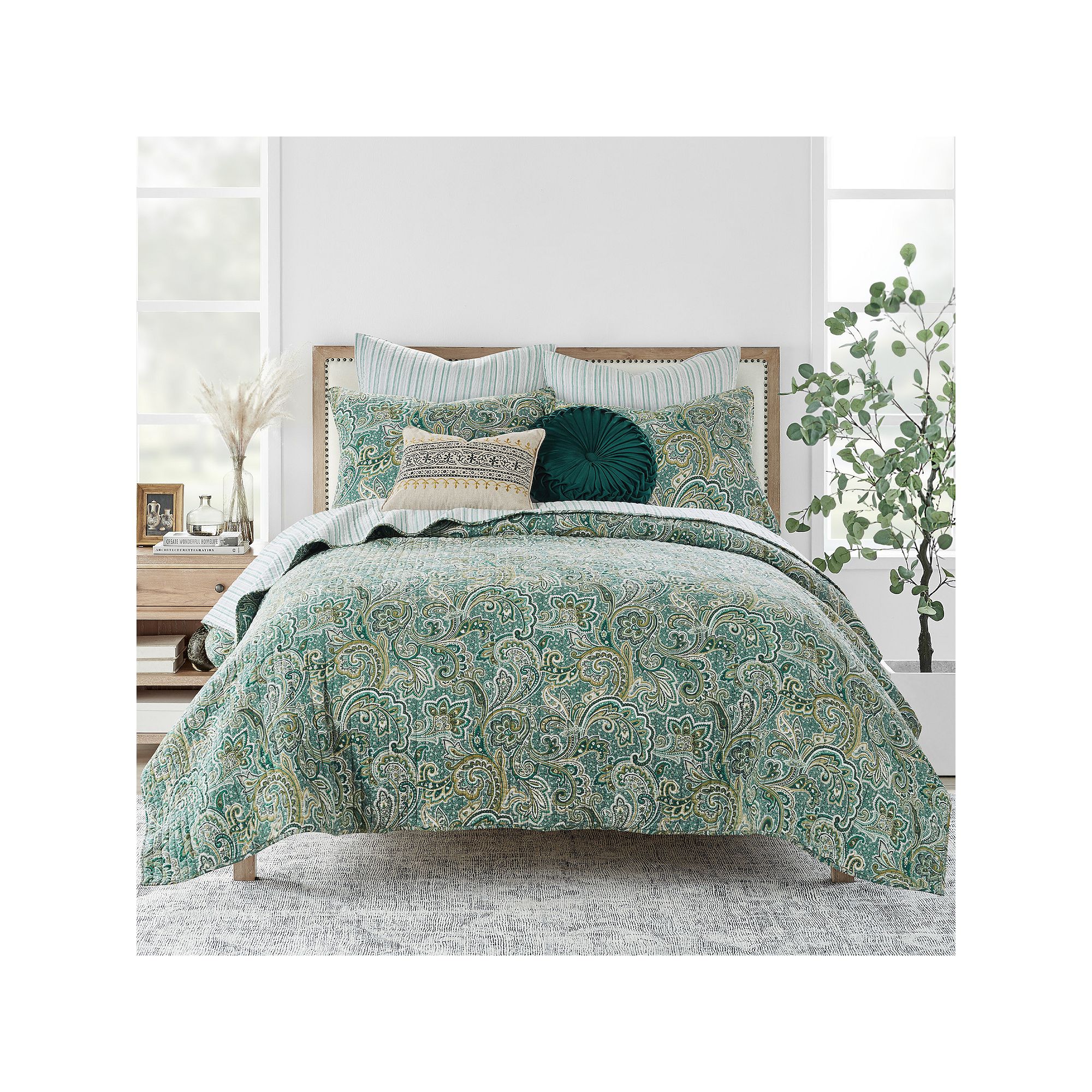 Levtex Home Kimpton Quilt Set, Green