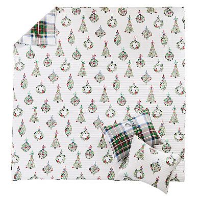 Levtex Home Festive Baubles Quilt Set