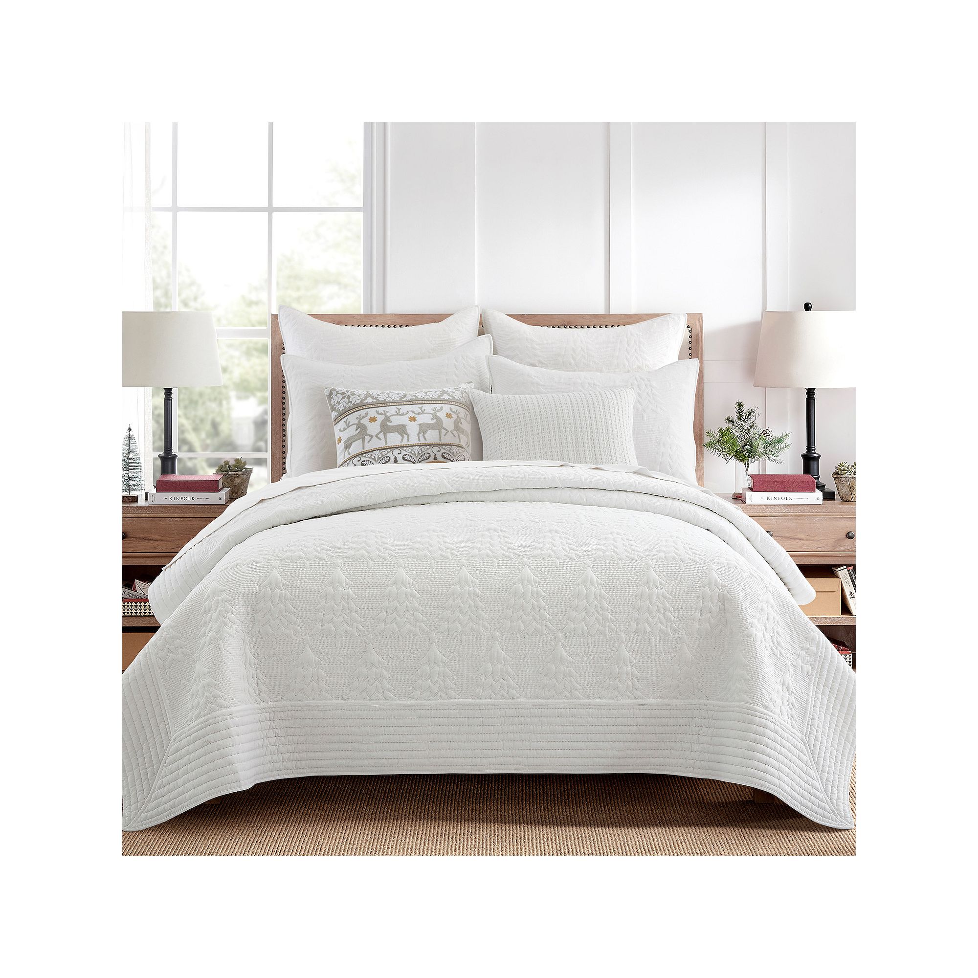 Levtex Home O Christmas Tree Quilt Set