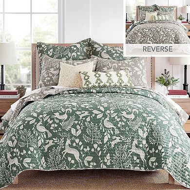 Levtex Home Oscar & Grace Bretton Woods Filigree Patterned Throw Pillow